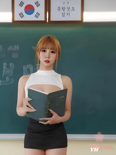 性感韩模 Bomi 八月新作教师诱惑流出 巨乳肥臀魅力销魂 骚丁白虎若隐若现！ 3