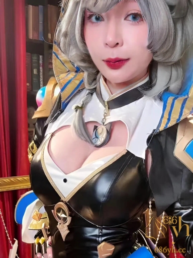 UmekoJ的CipherCosplay Honkai Star Rail中猫娘的狂野诱惑 巨乳身材狂野绽放！ 1