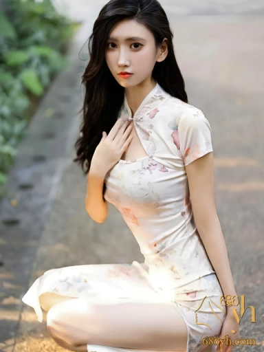 秀人网九头身大美女 章芃芃 性感旗袍+黑丝情趣诱惑私拍 微漏性感小阴唇 肥鲍蜜桃美臀超级诱惑 1