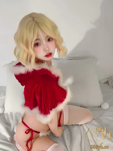 颜值福利姬 你的真真U yourzhen 圣诞特辑写真福利 白衬衫湿身诱惑 用户求瓜 1