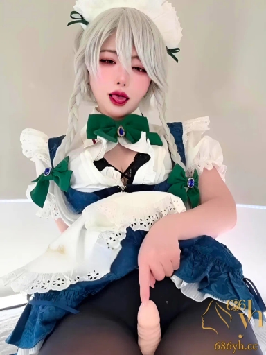 东方 Project cosplay 十六夜咲夜 ASMR 擦边动作撩人心弦黑丝美腿巨乳晃荡性感诱惑拉满！ 3