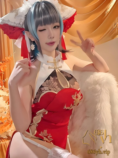 二次元福利姬 星之迟迟 cos柴郡 雪白酮体前凸后翘 白丝裹玉搔首弄姿 太诱人！ 1