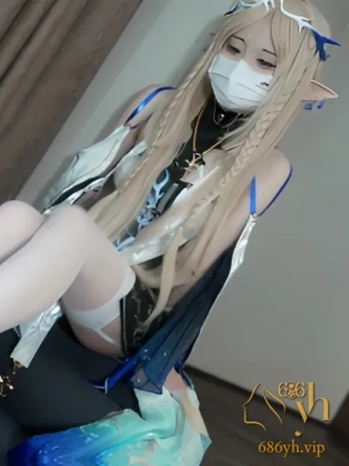 顶级萝莉 嫩小兔 cos原神卡提希娅现世榨精 白丝美脚调教亵渎圣女的肥宅 3